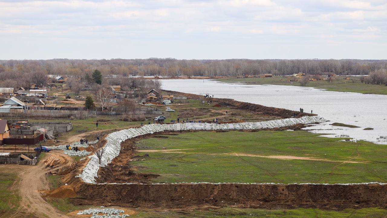 Западно-Казахстанская область готовится к большой воде