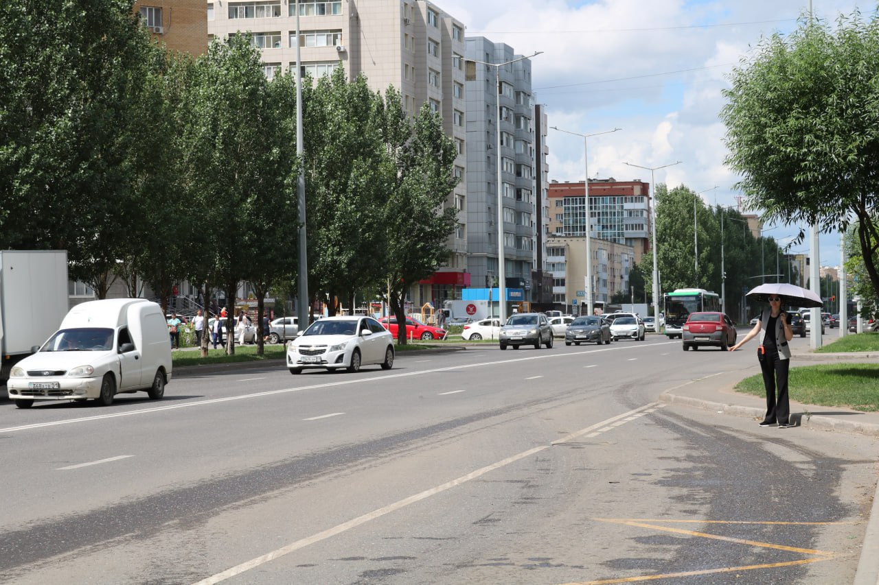 В Алматы временно перекроют участок улицы Сатпаева