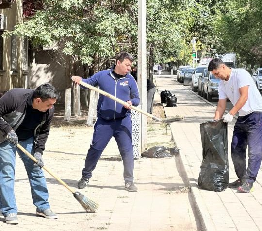 «Таза Қазақстан»:  Ұлытау облысында ауқымды экологиялық акция өтті